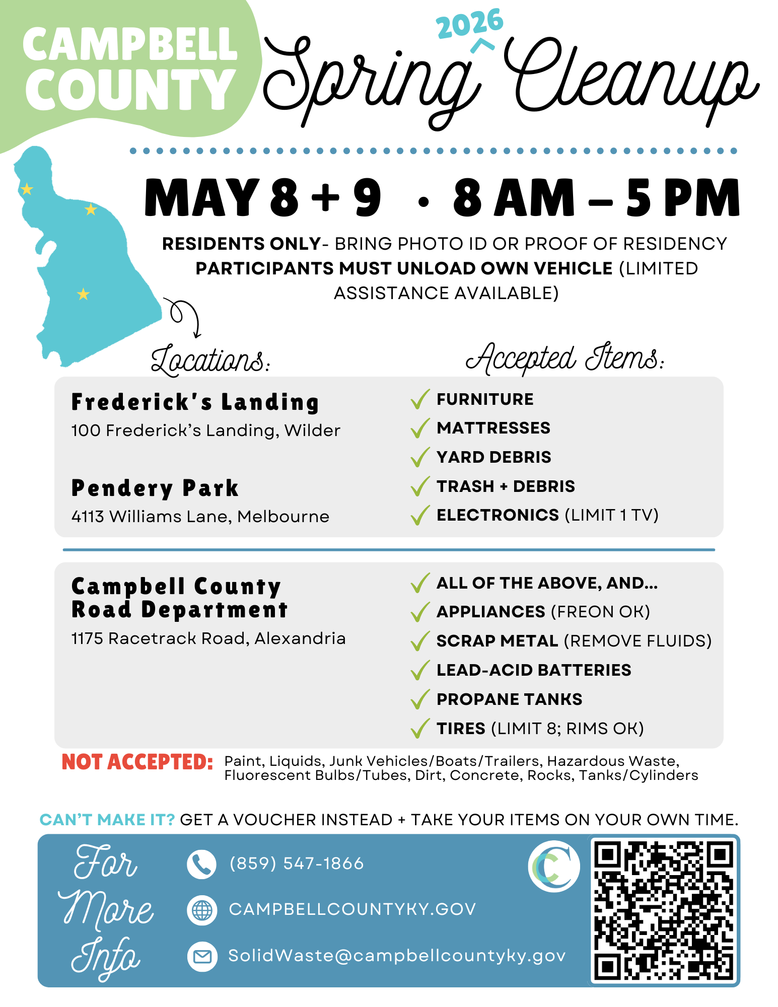 2026 Spring Cleanup Flyer