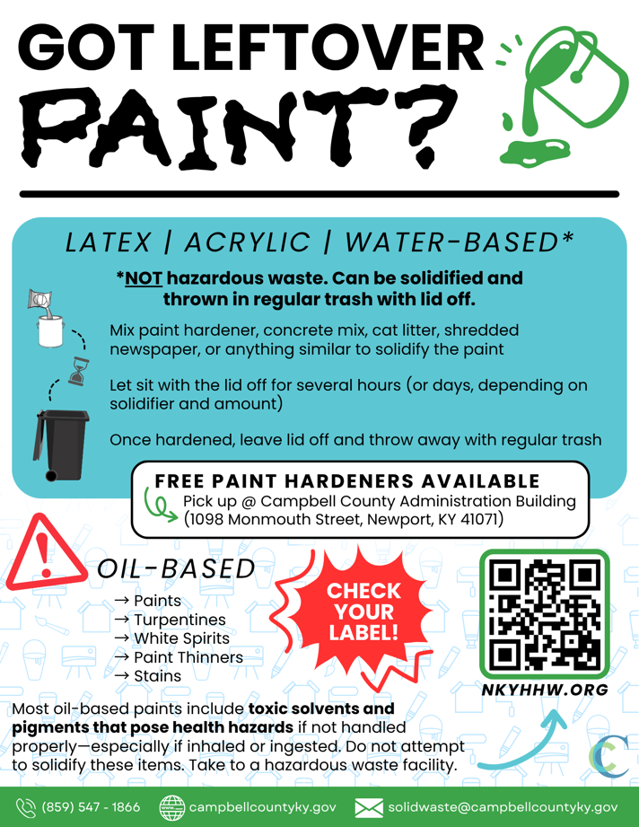 Paint Hardener Flyer